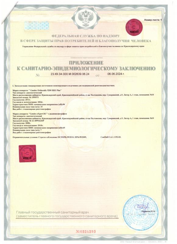 Приложение к санитарно-эпидемиологическому заключению-рентгенограф-1(от 06.06.2024)